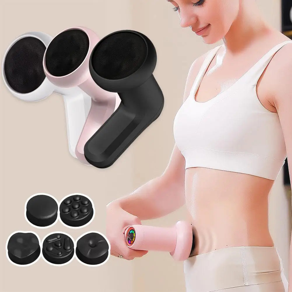 Massage Gun Slimming Fat Burning Mini Fascia Massager Tool Ladies' Beauty Fat Electric Body Machine Liposuction Pushing D3T5
