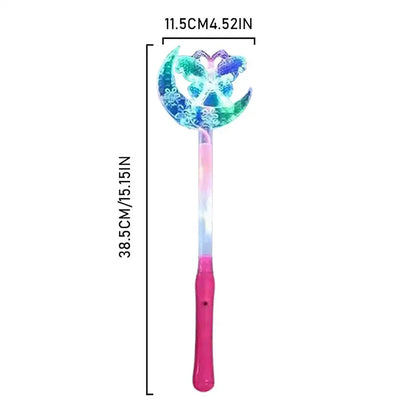 Light Up Flashing Wand Glow Sticks Glow Wand Christmas Halloween Glow Sticks Party Wand Costume Accessories Party Decorations