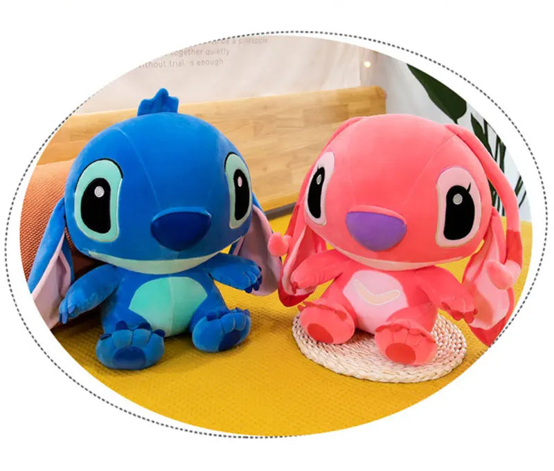 Lilo & Stitch Couple Models Cartoon Stuffed Plush Anime Plushs Toys Pendant Toy Pillow Kids Birthday Gift