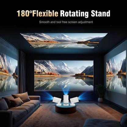 Magcubic HY310 Auto Focus Projector 1080P Native 4K 330ANSI Android 11 WiFi6 BT5.4 Mini Outdoor Movie Projector with Air Mouse