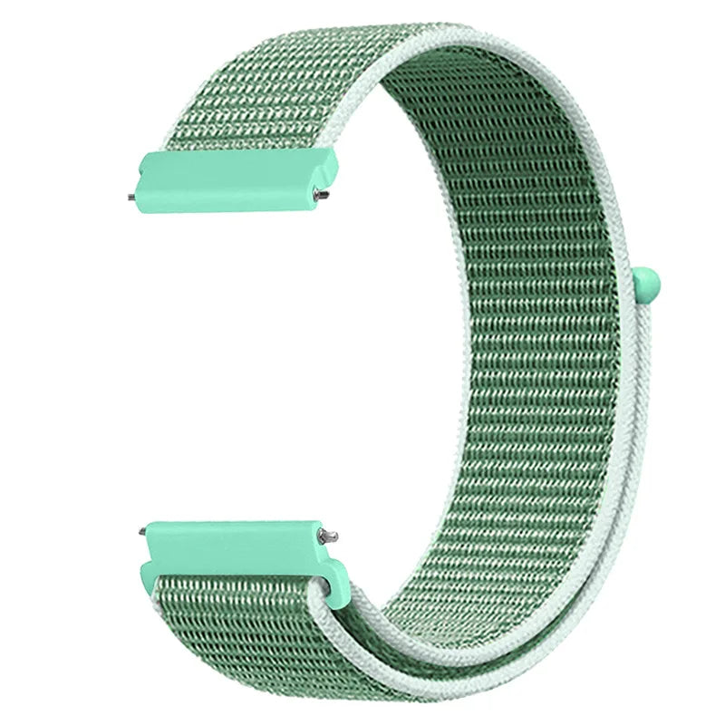Nylon Loop Strap for Samsung Galaxy Watch 3/4/5/6/Gear S3 Wristband for Huawei Watch 4/GT-2-3-Pro/Amazfit GTR/GTS Belt