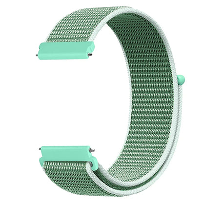 Nylon Loop Strap for Samsung Galaxy Watch 3/4/5/6/Gear S3 Wristband for Huawei Watch 4/GT-2-3-Pro/Amazfit GTR/GTS Belt