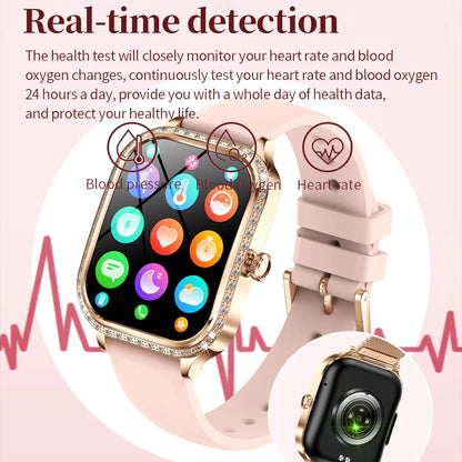 Xiaomi 1.75' AMOLED Smartwatch Women Men Bluetooth Call IP68 Waterproof Weather Menu Heart Rate Step Fitness Sports Smart Watch
