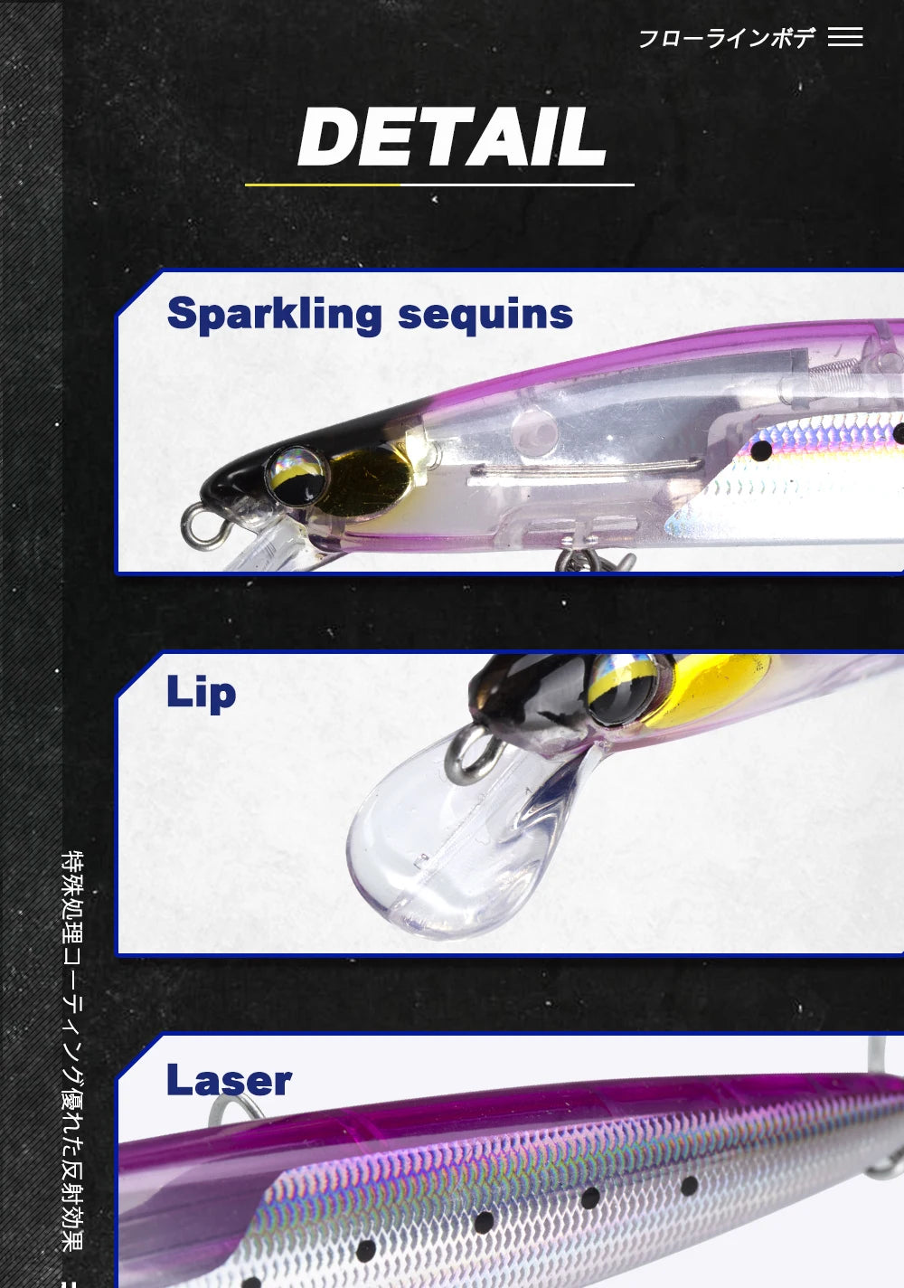 Floating Minnow Fishing Lure 120mm20g/145mm27g Flash Flake Wobbler Silent Assassin Floating Hard Bait For Pike Bass