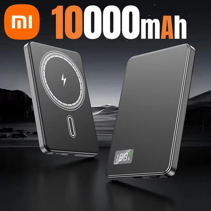 500000mAh Portable Magnetic Wireless Power Bank PD22.5W Fast Charging External Battery for Magsafe For iPhone Samsung