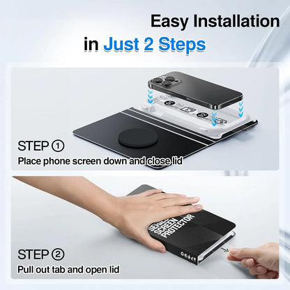 Screen Protectors Hard Tempered Glass Films with Dust-Free Box for IPhone 17/17 Pro/17 Air/17 ProMax Covers