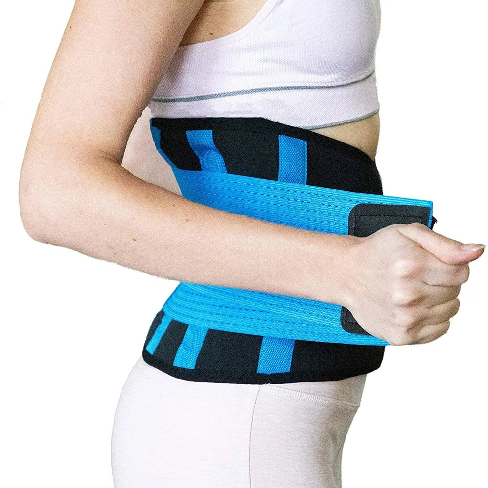 Lumbar Support Belt for Herniated Disc,Breathable Lumbar Brace for Men Women
