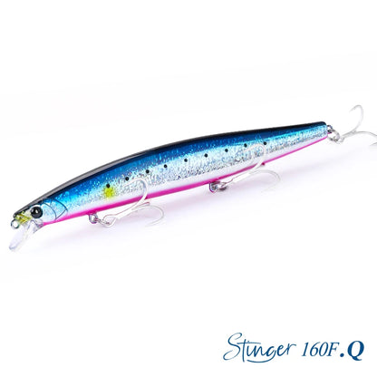 Floating Minnow Fishing Lure DW110 STINGER 163mm 31g Sea Fishing Hard Bait Piura Seabass Baits