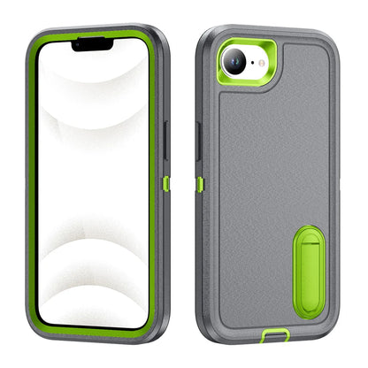 For iPhone 17 16e 16 15 14 13 12 11 Pro Max 2025 Heavy Duty Shockproof Anti-Scratch Rugged Protective with Kickstand Cover