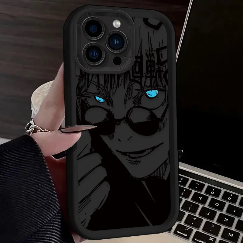 Anime Jujutsu Kaisen Phone Case for IPhone 17 Air 16 16E 15 14 13 12 11 Pro Max X XS X S Max XR SE 2020 SE4 7 8 Soft Back Cover