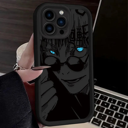 Anime Jujutsu Kaisen Phone Case for IPhone 17 Air 16 16E 15 14 13 12 11 Pro Max X XS X S Max XR SE 2020 SE4 7 8 Soft Back Cover
