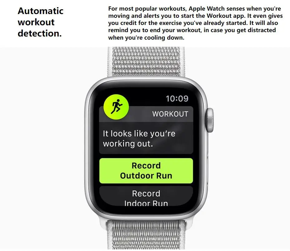 Original Apple Watch Series 4 Smartwatch 40MM/44MM GPS Aluminum with Sport Band