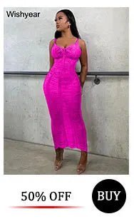 Flower Print Sequins Spaghetti Strap Sleeveless High Slit Long Dress Woman Sexy Vacation Party Birthday Prom Summer Robe