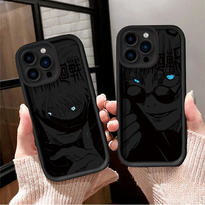 Anime Jujutsu Kaisen Phone Case for IPhone 17 Air 16 16E 15 14 13 12 11 Pro Max X XS X S Max XR SE 2020 SE4 7 8 Soft Back Cover
