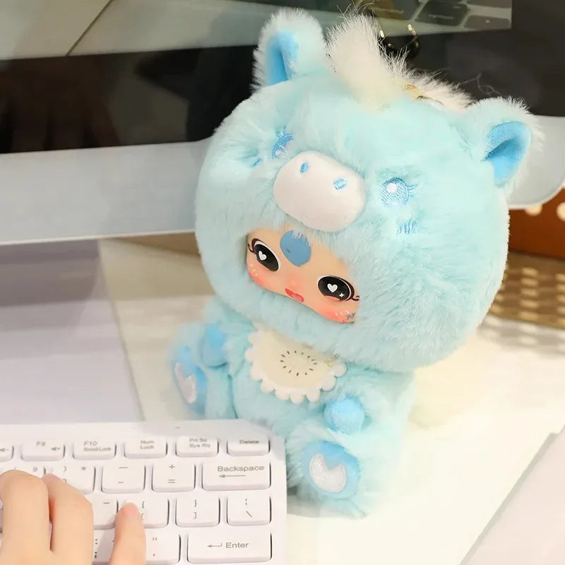 Cartoon Pony Vinyl Doll Plush ’Toy Backpack Pendant Plush Toy Children's Christmas Gift