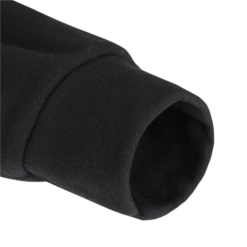 Conjunto de moletom forrado 2025  oferta de primavera de la temporada, Sudadera con capucha forrada de lana, conjunto informal, sudadera superior de manga la