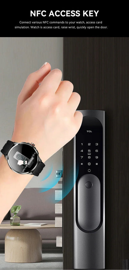 Full Network GPS WIFI Smart Watch Men 8GB+128GB RAM 1.95 inch AMOLED Screen 900W Camera Google APPS Smartwatch Android 9.0