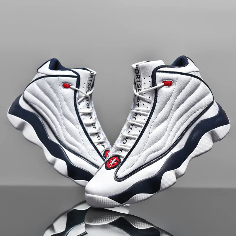 Men's casual outdoor sports classic practical basketball shoes trendy, soft, comfortable, anti-skid and wear-resistant outsole