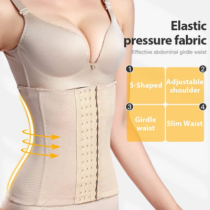 Women Slimming Waist Trainer Belt Shapewear Tummy Control Belly Cincher Body Shaper Fat Compression Girdles Faja Firm Corset