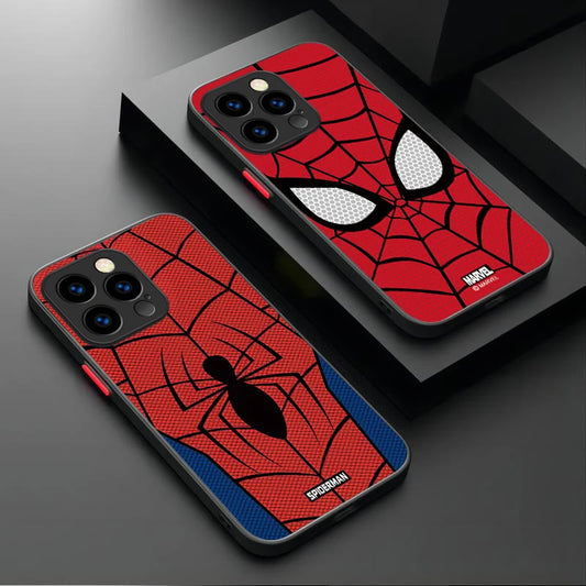 Spider Man Creative Shockproof Phone Case for IPhone 17 Air 15 16E 16 Plus 14 13 12 11 Pro Max XR X XS Max SE 2020 Bumper Cover