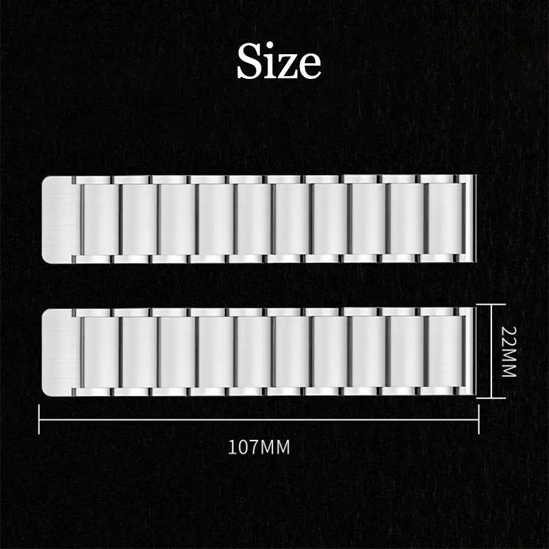 Watch Strap Magnetic Metal Band For Amazfit Bip 3 3Pro GTR 3 4 GTS 2 3 4 4mini Stainless Steel For Huawei GT2 Pro GT3