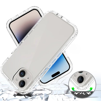 Full Protection Transparent Clear Phone Case for iPhone 17 16E 16 Pro Max 15 14 13 12 Mini 11 XS Max Soft Shockproof Back Cover