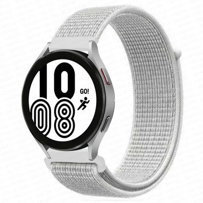 Nylon Loop Band For Samsung Galaxy Watch 6 4 7 classic/5 Pro/active 2/Gear S3 20mm/22mm Bracelet Huawei watch GT 2e 3 pro strap