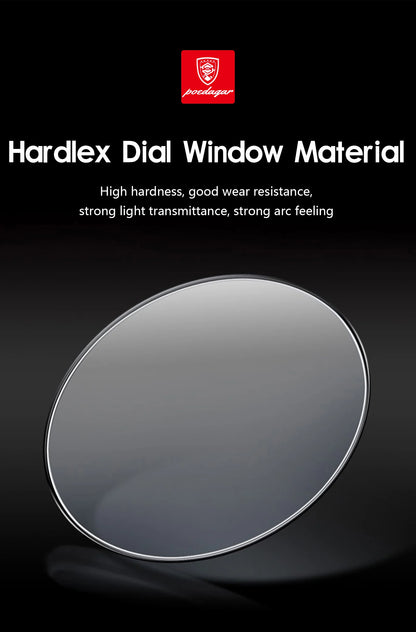 POEDAGAR Military Watch For Men Waterproof Luxury Week Calendar Man Wristwatch Quartz Stainless Steel Fashion Men's Watches Male