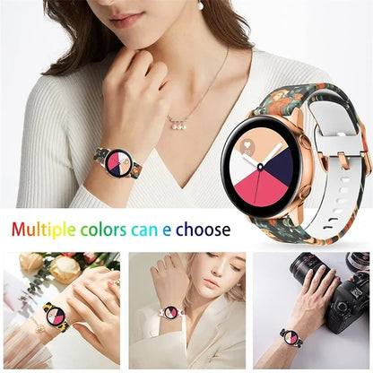 band For Amazfit GTS/4/2/2e/3 GTS2 Mini/GTR 4/3/Pro/47mm/GTR2/2e/stratos 2/3 Bracelet Amazfit Bip 6 5 Printed strap