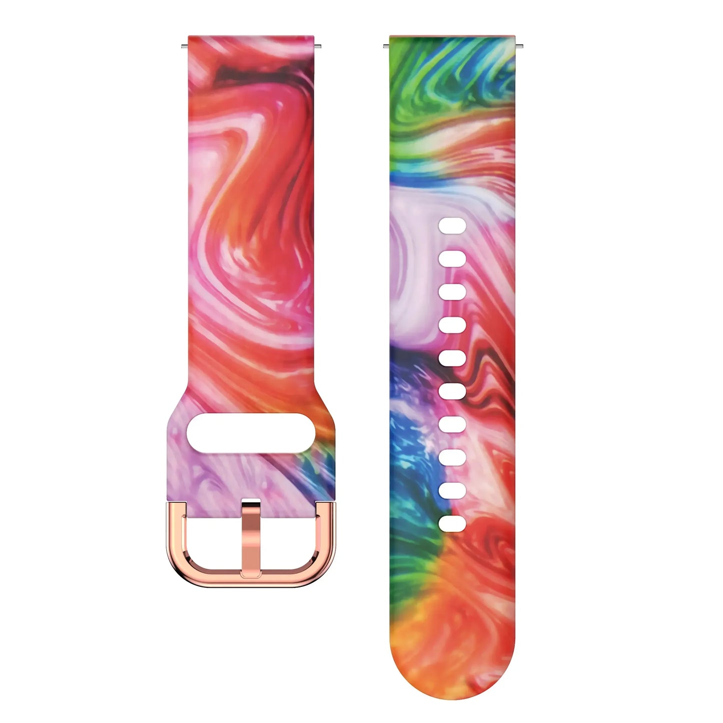 band For Amazfit GTS/4/2/2e/3 GTS2 Mini/GTR 4/3/Pro/47mm/GTR2/2e/stratos 2/3 Bracelet Amazfit Bip 6 5 Printed strap