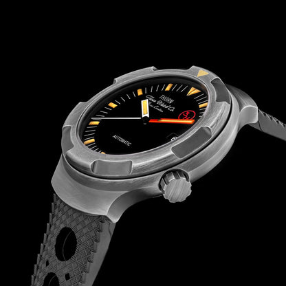 New Thorn Watch T018 PT5000 Movement Sapphire Waterproof Luminous Fluororubber Strap Men's Watches Salutes Classic