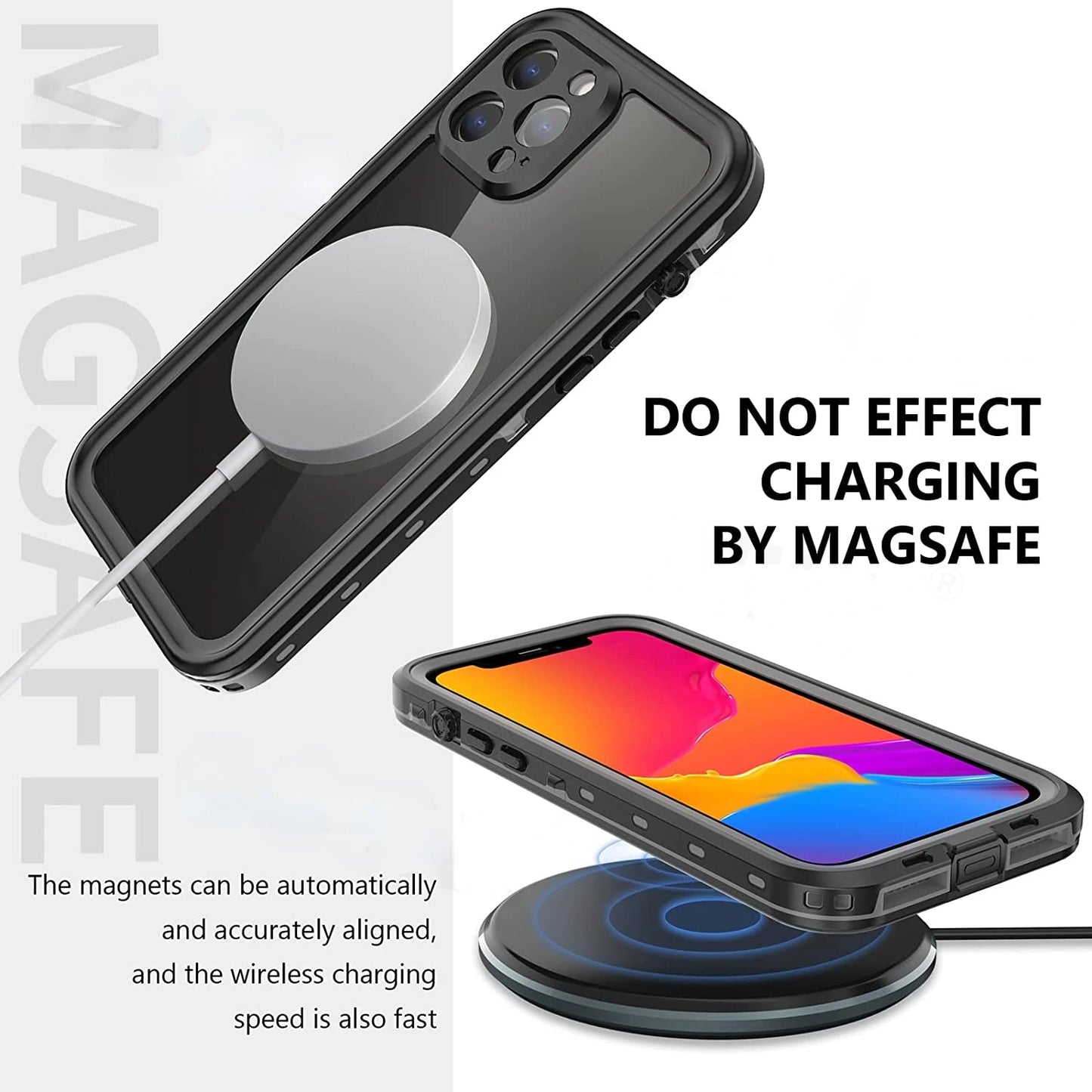 Waterproof Case For iPhone 17 Air 16e 15 Pro Max 14 Pro Max 13 12 11Pro Max XR Full Protection Heavy Duty Shockproof Covers