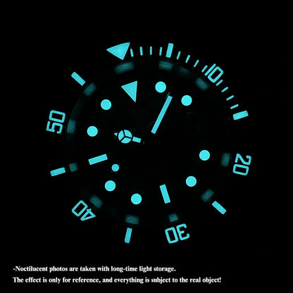 STEELDIVE SD1953 Water Ghost Ceramic Bezel Sapphire Mirror Swiss Luminous NH35 Movement Dive 30Bar Waterproof Mechanical Watch