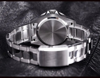 Baltany Men Automatic Watch 39mm Mechaical Wristwatch Sapphire Diver 20ATM Waterproof C3 Luminous NH38 Ceramic Bezel