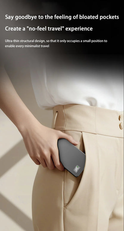 500000mAh Magnetic Power Bank Portable Wireless PD22.5W Fast Charging External Battery for Magsafe For iPhone Samsung