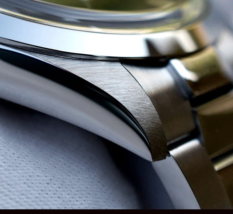 Baltany Men Automatic Watch 39mm Mechaical Wristwatch Sapphire Diver 20ATM Waterproof C3 Luminous NH38 Ceramic Bezel