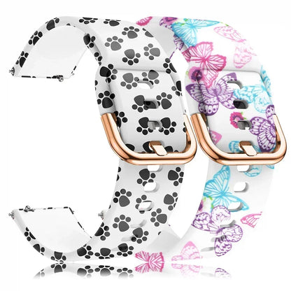 band For Amazfit GTS/4/2/2e/3 GTS2 Mini/GTR 4/3/Pro/47mm/GTR2/2e/stratos 2/3 Bracelet Amazfit Bip 6 5 Printed strap