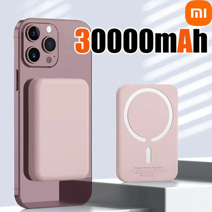 Xiaomi 500000mAh Magnetic Power Bank 25W Wireless Fast Charger Portable Large Capacity with Magsafe for iPhone Samsung