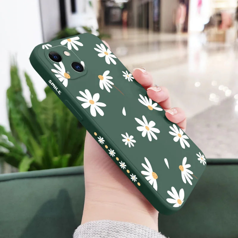 Plain Daisies Phone Case For iPhone 17 17 Air 16 16e 15 14 13 12 11 Pro Max Mini X XR XS MAXCover