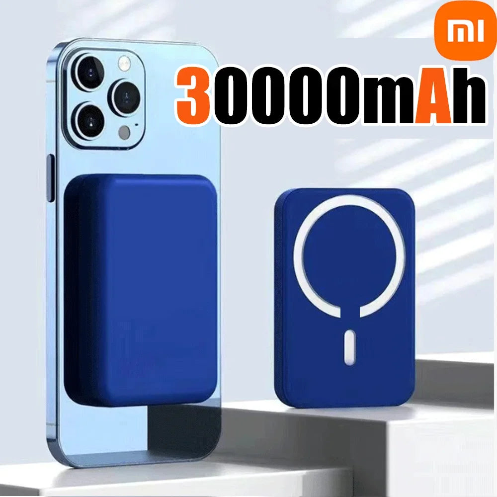 Xiaomi 500000mAh Magnetic Power Bank 25W Wireless Fast Charger Portable Large Capacity with Magsafe for iPhone Samsung