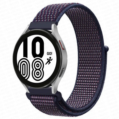 Nylon Loop Band For Samsung Galaxy Watch 6 4 7 classic/5 Pro/active 2/Gear S3 20mm/22mm Bracelet Huawei watch GT 2e 3 pro strap