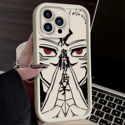Anime Jujutsu Kaisen Phone Case for IPhone 17 Air 16 16E 15 14 13 12 11 Pro Max X XS X S Max XR SE 2020 SE4 7 8 Soft Back Cover