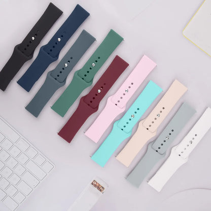 Silicone band For Amazfit GTS 3/2/2e/GTS2 Mini/GTR 42mm/47mm/bip/GTR 3 Pro/2/2e Sport Bracelet For HUAWEI Watch strap