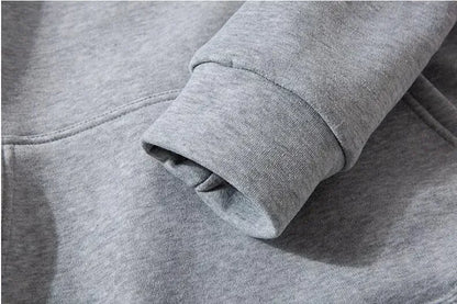 A new 2-piece set for men's casual sports hooded pullovers and sweatpants for outdoor jogging in Europe and America in 2025