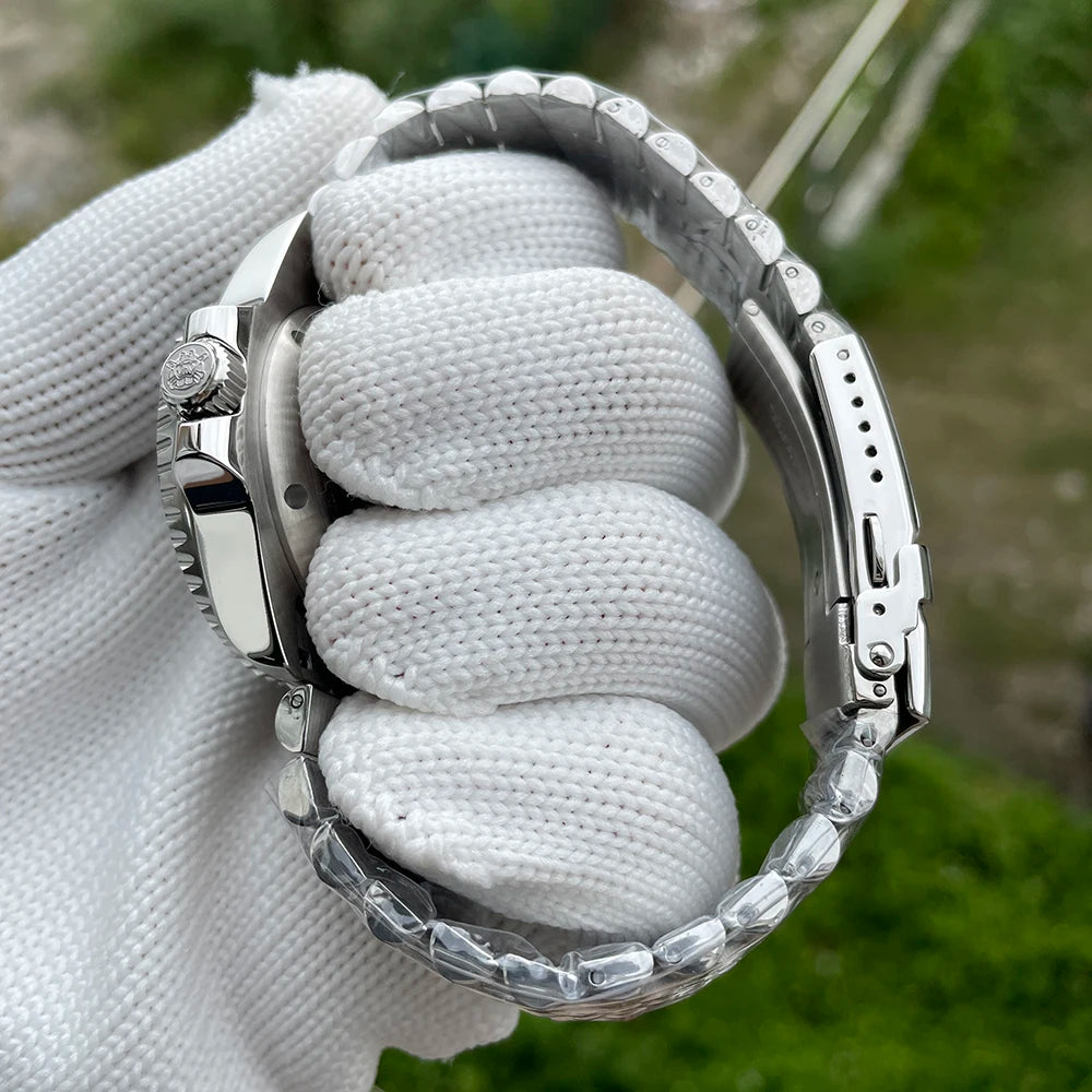 STEELDIVE SD1953 Water Ghost Ceramic Bezel Sapphire Mirror Swiss Luminous NH35 Movement Dive 30Bar Waterproof Mechanical Watch