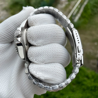 STEELDIVE SD1953 Water Ghost Ceramic Bezel Sapphire Mirror Swiss Luminous NH35 Movement Dive 30Bar Waterproof Mechanical Watch