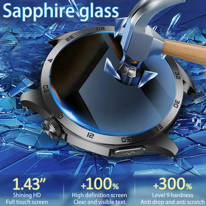 Huawei ECG+PPG Laser Treatment Health Smart Watch Three highs Clock Blood pressure Heart rate Men HD Call Bracelet