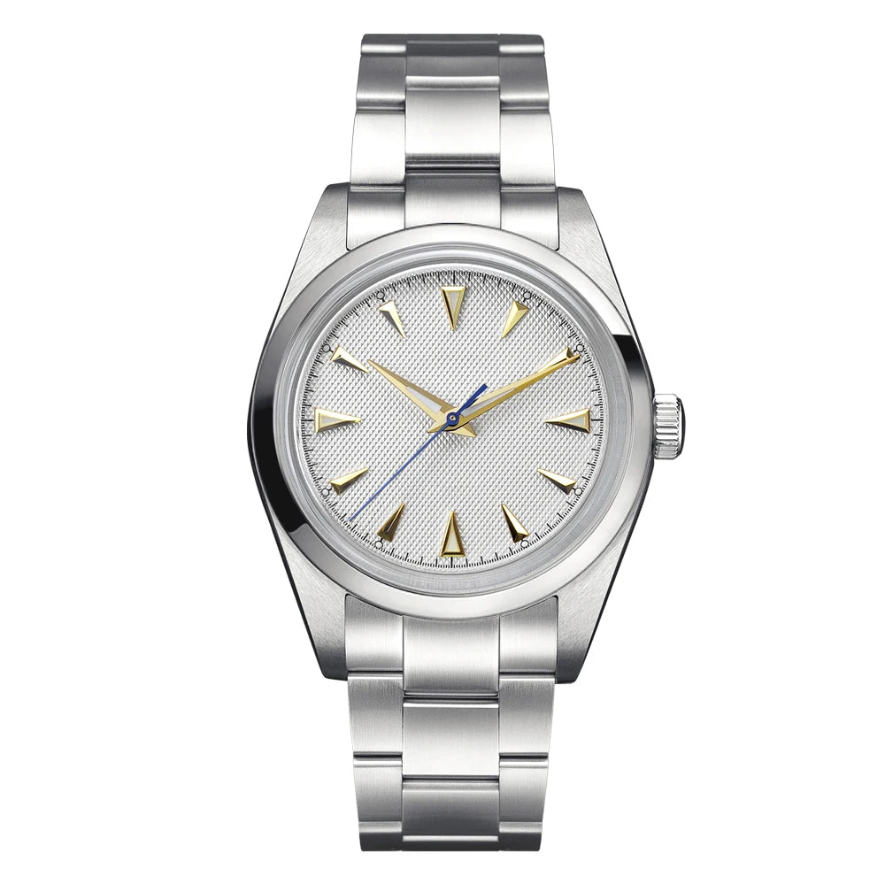 Hestur Luxury Men's Watch Automatic mechanical 36mm Miyoda 9015 15Bar Waterproof Vintage reloj hombre Sapphire Glass wrist Watch