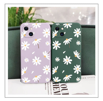 Plain Daisies Phone Case For iPhone 17 17 Air 16 16e 15 14 13 12 11 Pro Max Mini X XR XS MAXCover