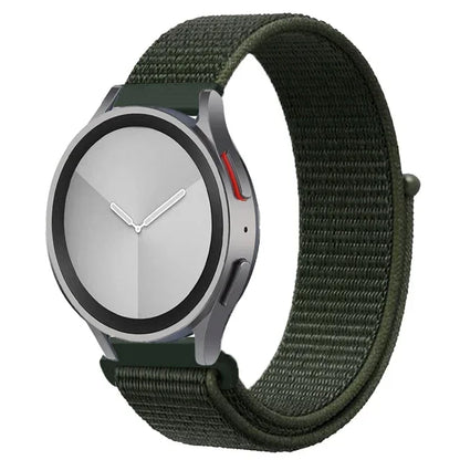 Nylon loop Band For Samsung Galaxy Watch 7 FE 6/5/pro/4/Classic/active 2 40-44mm 20mm/22mm sport bracelet huawei gt 2/e/3 strap
